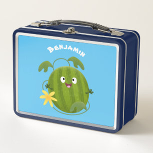 Lunch Box Caricature joli et souriant de pastèque