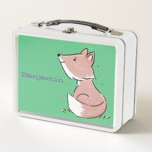 Lunch Box Caricature pour bébé renard