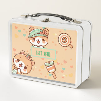 Lunch Box caricatures kawaii mignonnes