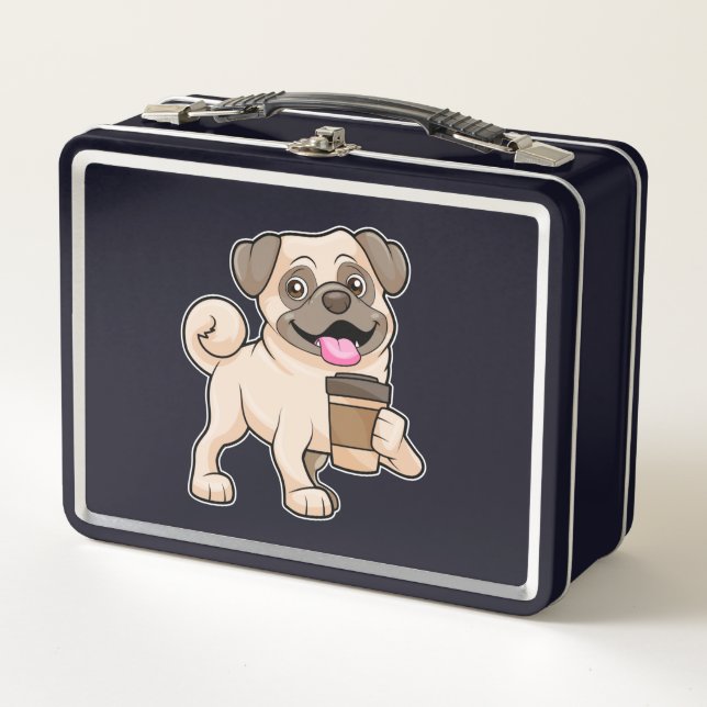 Lunch Box Carlin avec café pour aller (Devant)