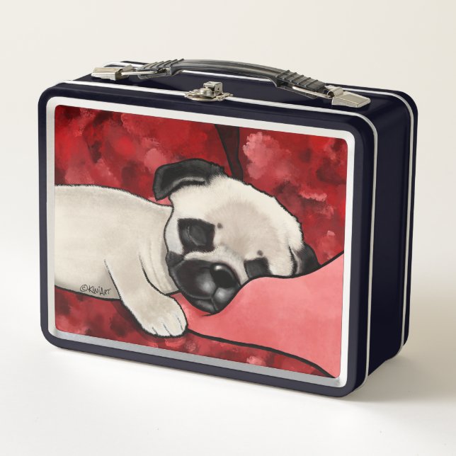 Lunch Box Carlin KiniArt endormi (Devant)