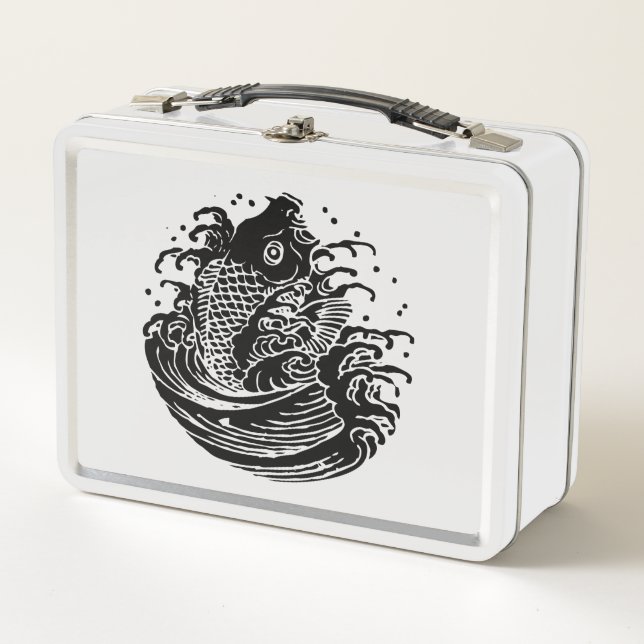 Lunch Box Carpe et eau Lunch Boxes (Devant)