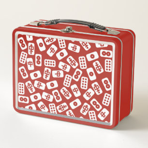 Lunch Box Carreaux de Mahjong blancs