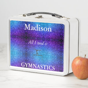 LUNCH BOX CARTABLE DE GYMNASTIQUE PERSONNALISÉ POUR FILLES