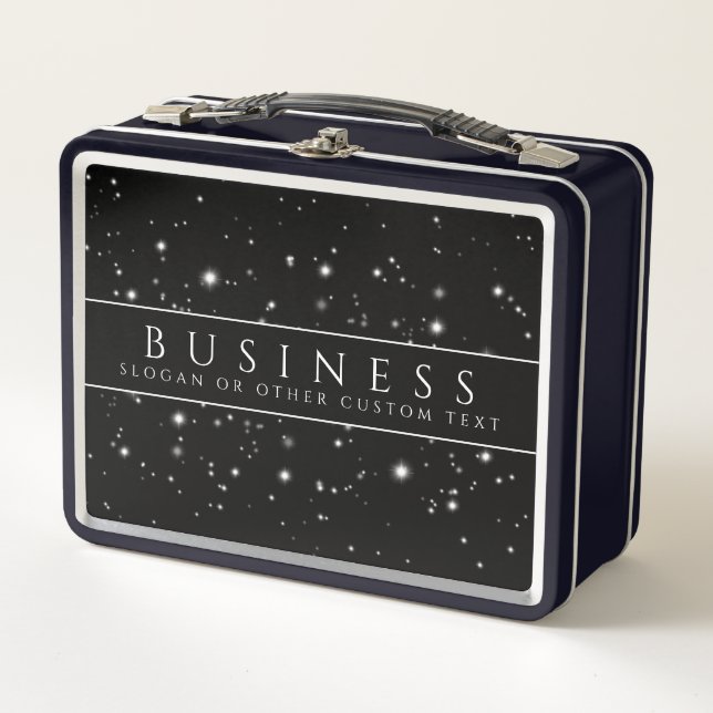 Lunch Box Carte de visite noir Starlight (Devant)