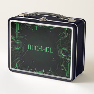 Lunch Box Carte mère verte d'ordinateur