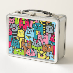 Lunch Box Cat et kitten