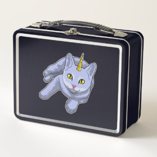 Lunch Box Cat Unicorn