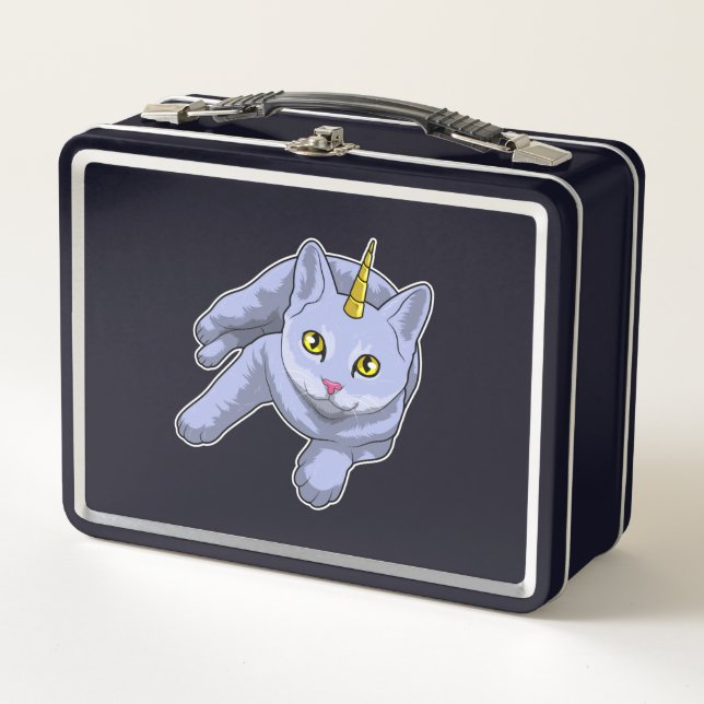 Lunch Box Cat Unicorn (Devant)