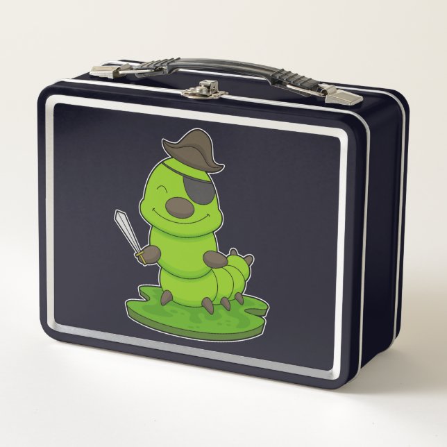 Lunch Box Caterpillar as Pirate (Devant)
