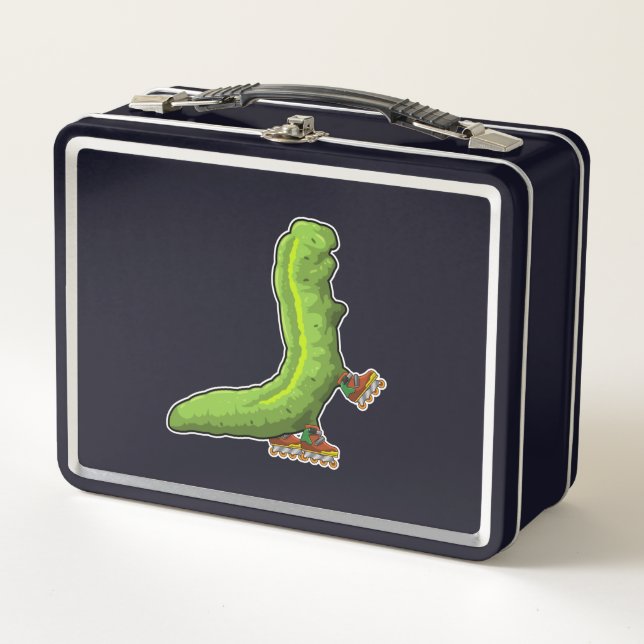 Lunch Box Caterpillar en Patinage en ligne avec Patins en li (Devant)