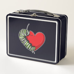 Lunch Box Caterpillar love heart