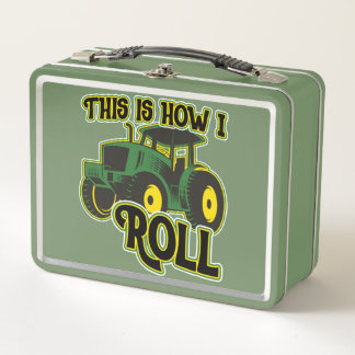 Lunch Box C'Est Comme Ça Que Je Passe Le Tracteur