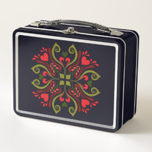 Lunch Box C'est un art motif traditionnel hongrois,