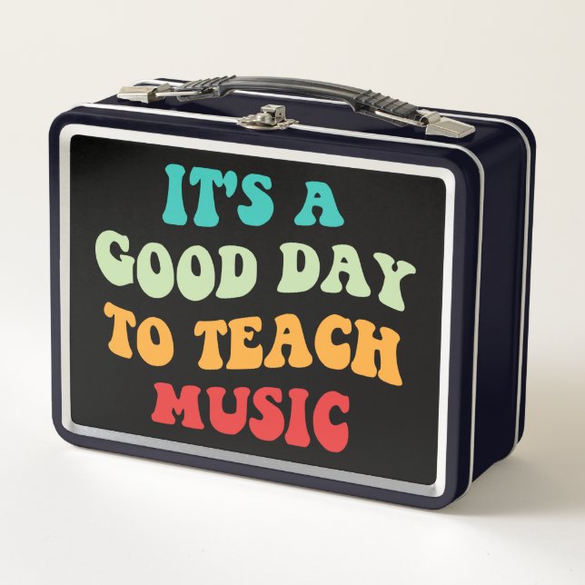Lunch Box C'est un bon jour pour apprendre la musique I (Devant)