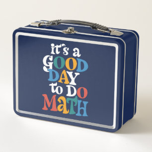 Lunch Box C'est une bonne journée pour faire des maths Prof 
