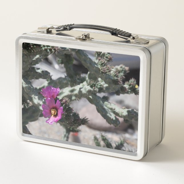 Lunch Box Challa Cactus en fleurs (Devant)