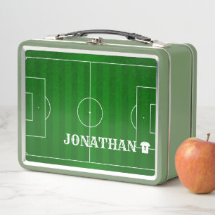 Lunch Box Champ de soccer personnalisé personnalisé