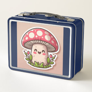 Lunch Box Champignons gais dans la nature