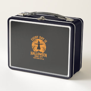 Lunch Box Chaque Jour Est Halloween Épouvantail Sorcière Con