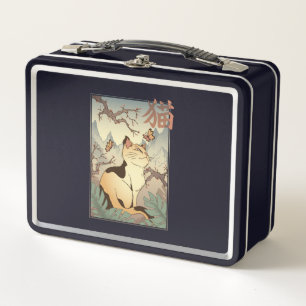 Lunch Box Chat dans le style japonais