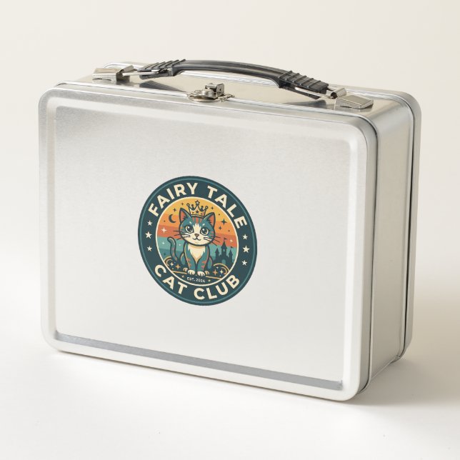 Lunch Box Chat de conte de fée Mignon Kitty Design - Chat de (Devant)