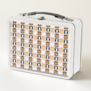 Lunch Box Chat, lapin, chien et motif d'ours