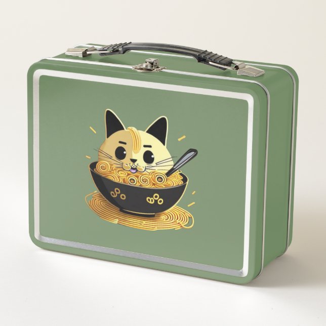 Lunch Box Chats et Ramen (Devant)