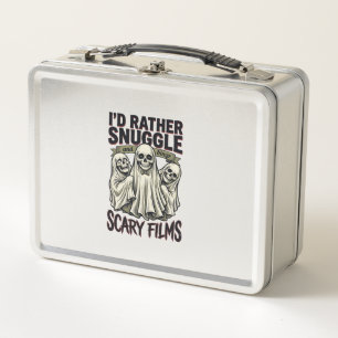 Lunch Box Chemise Câlin Horreur Crâne Drôle Nuit de Film Fan