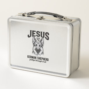 Lunch Box Chemise de Berger Allemand de Foi pour l'Amour des