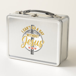 Lunch Box Chemise de conception de typographie chrétienne Jé