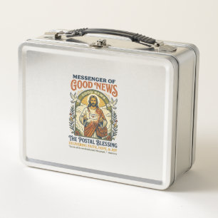 Lunch Box Chemise de livraison de travailleur postal Jésus F