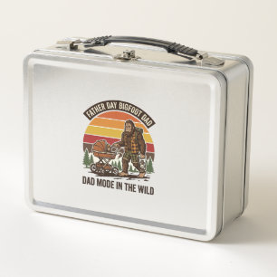 Lunch Box Chemise de père Bigfoot Papa Camping Légende Père