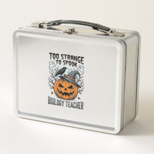 Lunch Box Chemise de professeur de biologie Halloween Citrou
