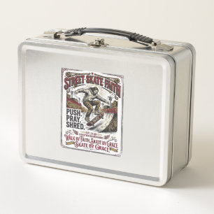 Lunch Box Chemise de skate longboard Jésus chrétien
