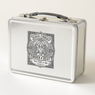 Lunch Box Chemise graphique chrétienne Jésus Débarrasse Mais