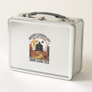 Lunch Box Chemise Technicien de Scène de Crime Drôle Hallowe
