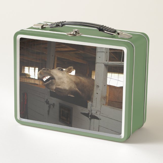 Lunch Box Cheval riant (Devant)