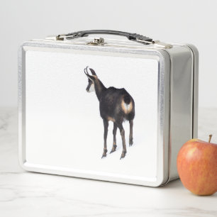 Lunch Box Chèvre montagneuse minimaliste chamois alpin sur n