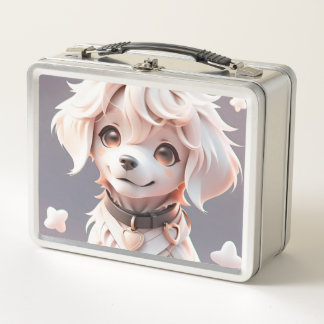 Lunch Box Chibi Golden Retriever Puppy