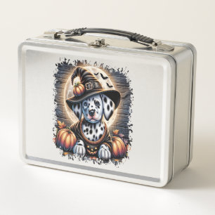 Lunch Box Chien Dalmatien Halloween