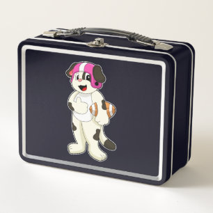 Lunch Box Chien de football Sports