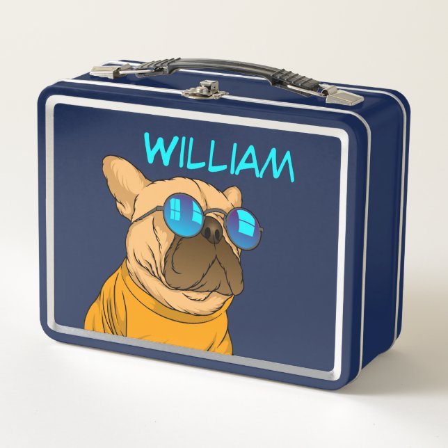 Lunch Box Chien taureau de Personnaliser (Devant)