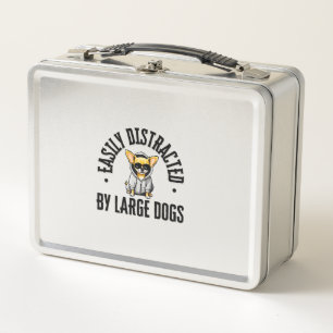 Lunch Box Chihuahua Chien drôle Facilement Distrait Par Un C