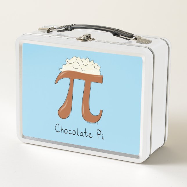 Lunch Box Chocolat Pi Cute Math Pi Day Lunette Box (Devant)