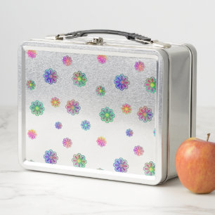 Lunch Box Choisissez un fond personnalisé Posy 