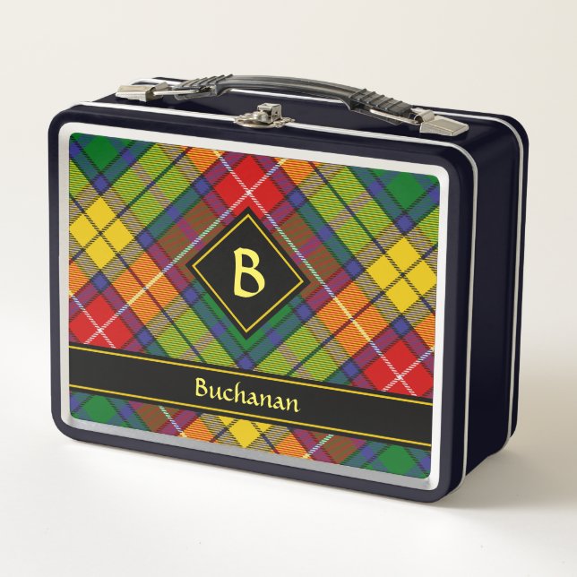 Lunch Box Clan Buchanan Tartan (Devant)