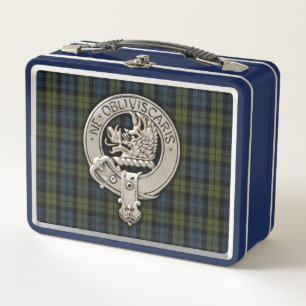 Lunch Box Clan Campbell Crest & Tartan