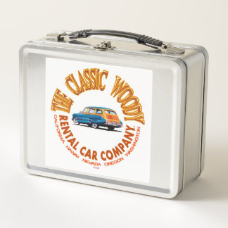 Lunch Box Classic Woody Rental Car Company Logo Ver 4.0