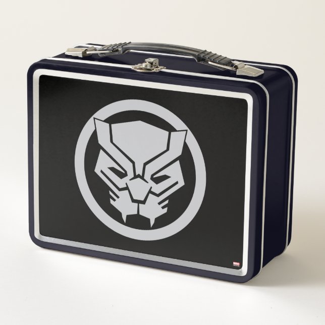 Lunch Box Classique Avengers | Icône Panthère noire (Devant)
